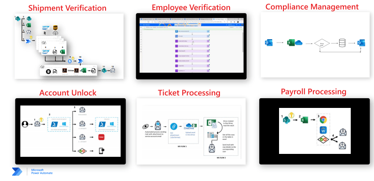 Power Automate Desktop examples